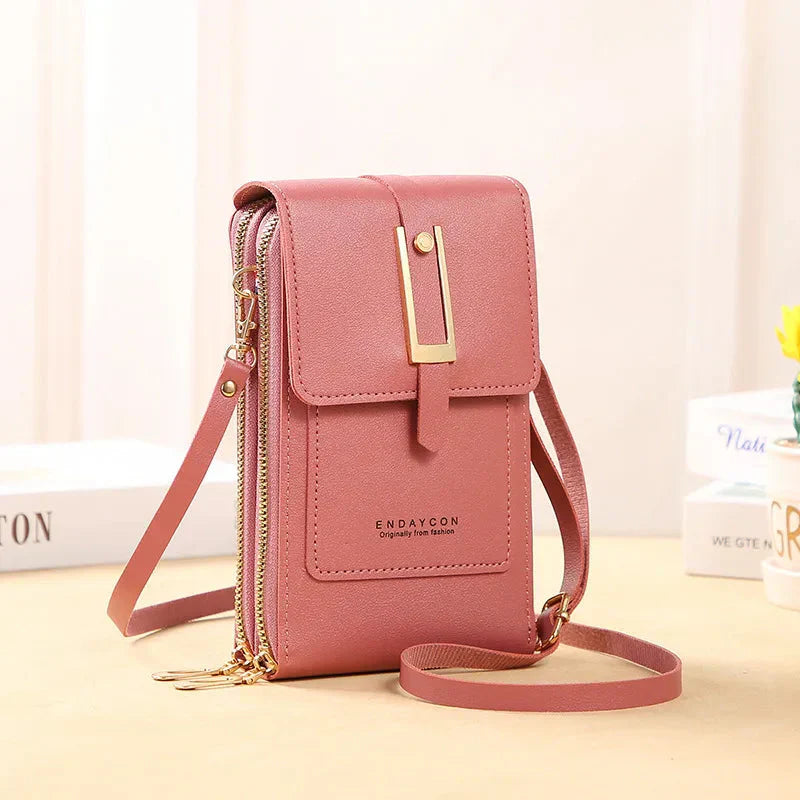 Afton - Touch Screen Cell Phone Shoulder Bag
